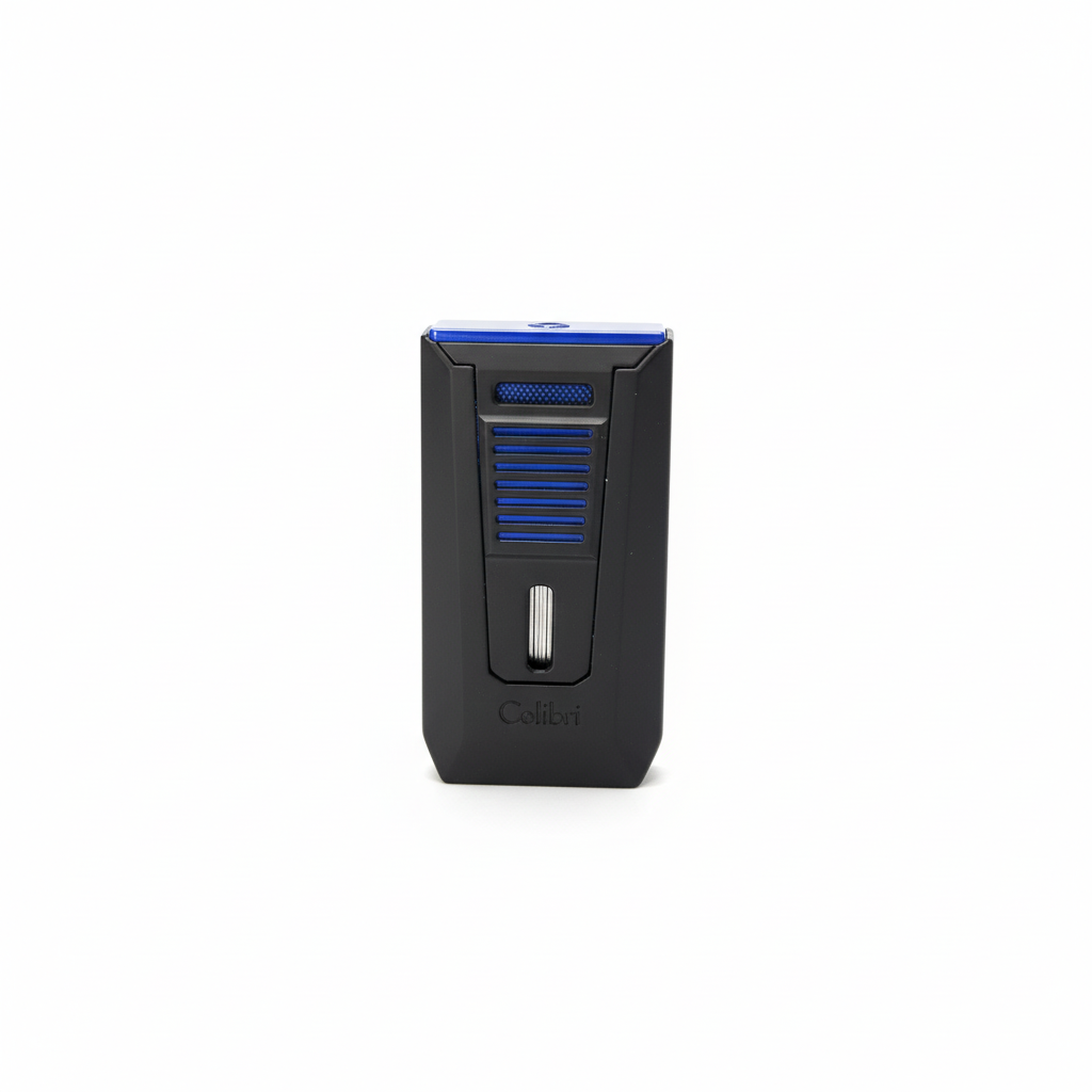 The Colibri Slide Lighter + Cigar Punch