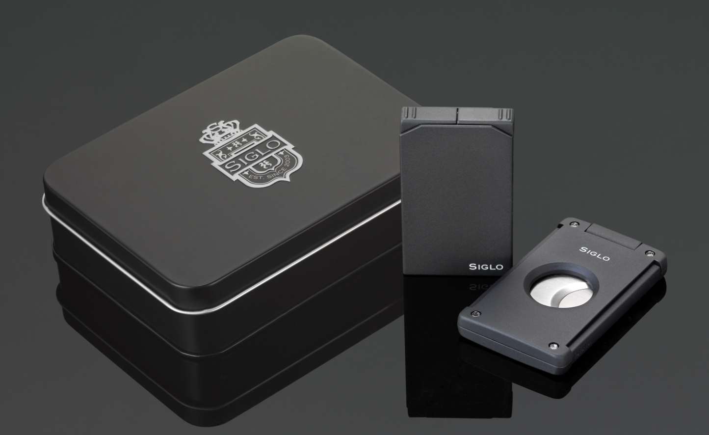 Siglo Twin Flame Dual Lighter and Cutter