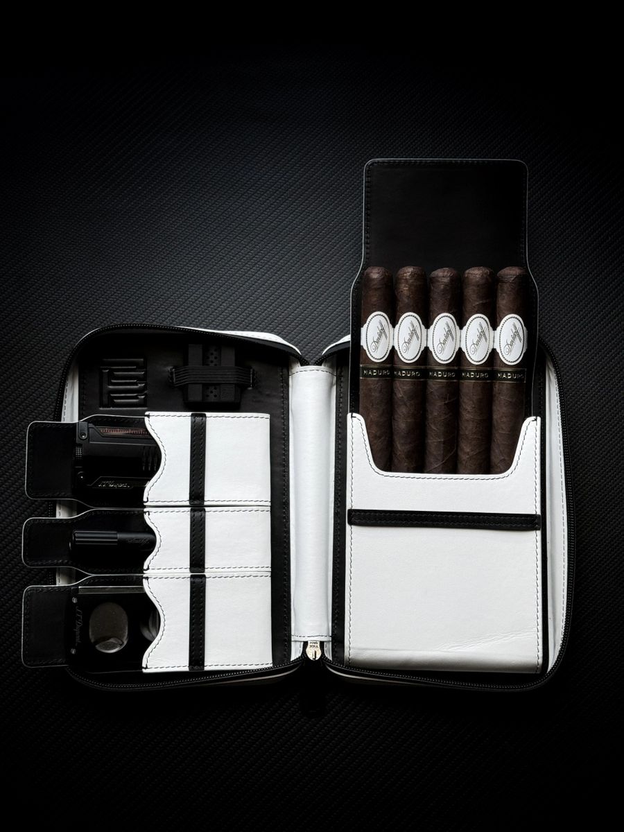 Leather Series "Artic Panda V3" Travel Case