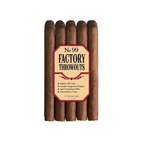 Factory Throwouts No. 99 Natural - CIGAR VAULT