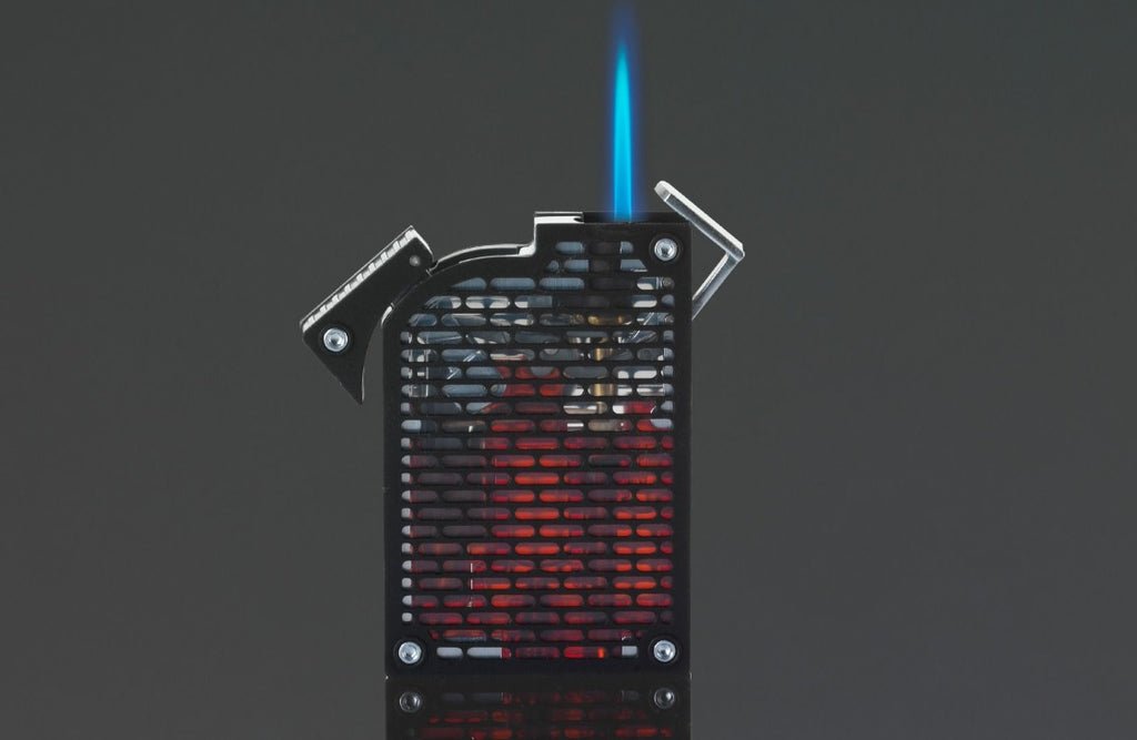 SIGLO WIRE LIGHTER - BLACK - CIGAR VAULT