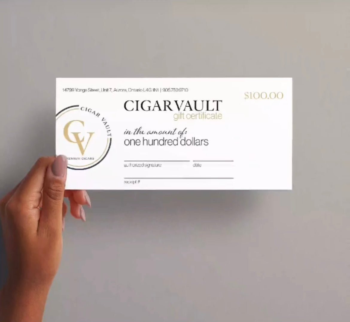 Gift Cards CIGAR VAULT