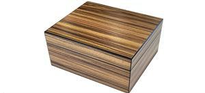 Brigham Zebra Wood Humidor