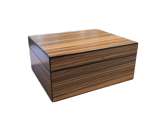 Brigham Zebra Wood Humidor