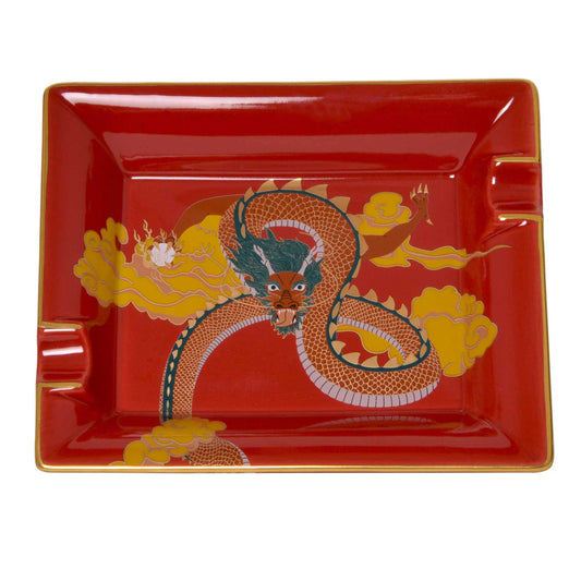 "Dragon" - Porcelain Ashtray