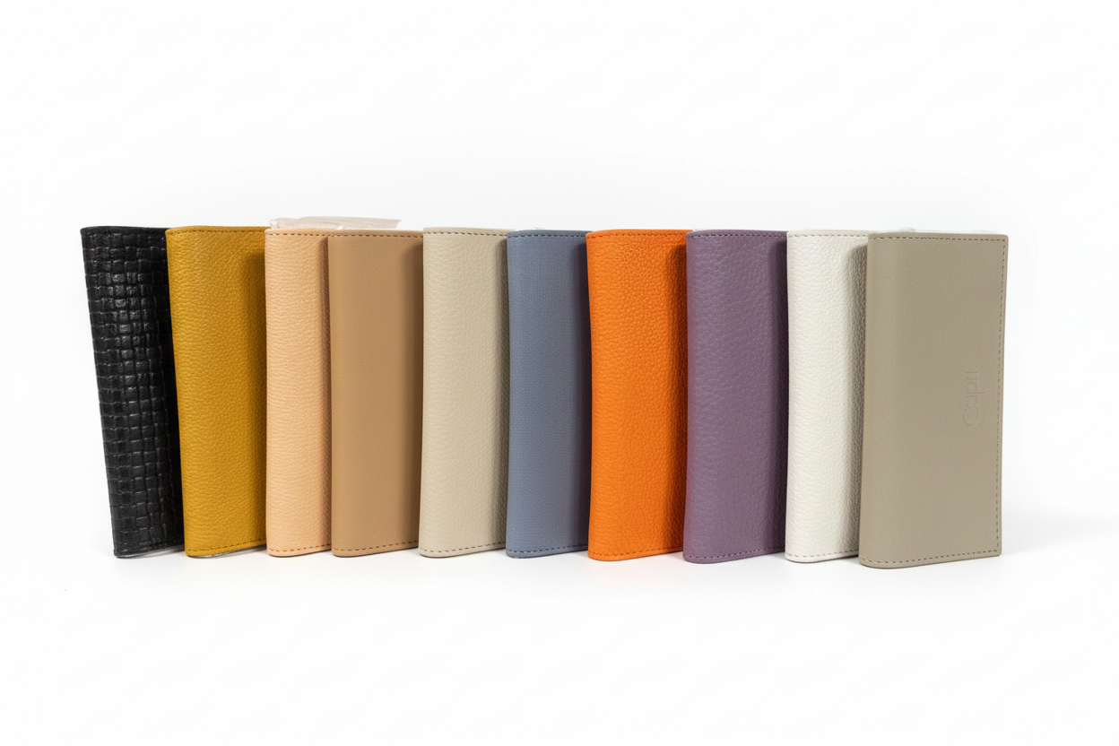 Capri Pipe Leather Pouches