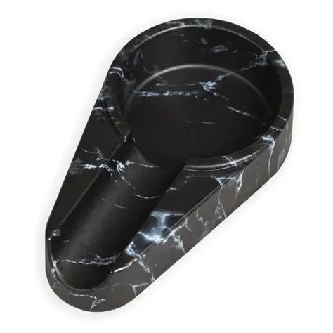 Lotus Melamine Single Cigar Marble Ashtray
