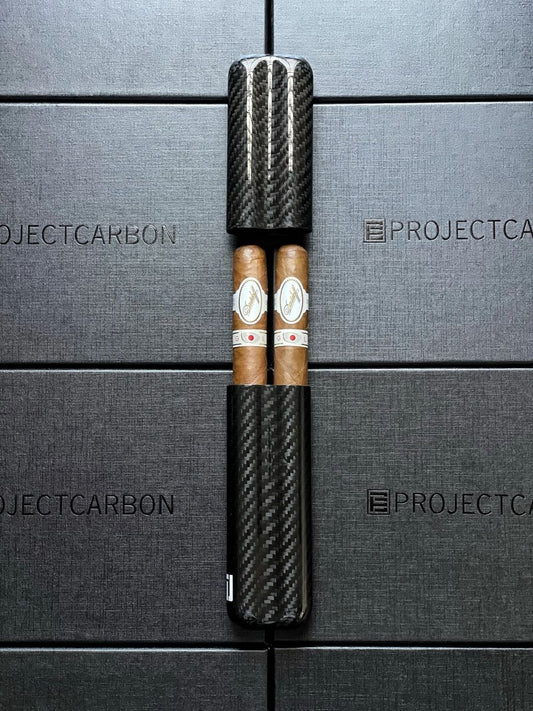Project Carbon 4K Real Carbon Fiber 2 Finger Case