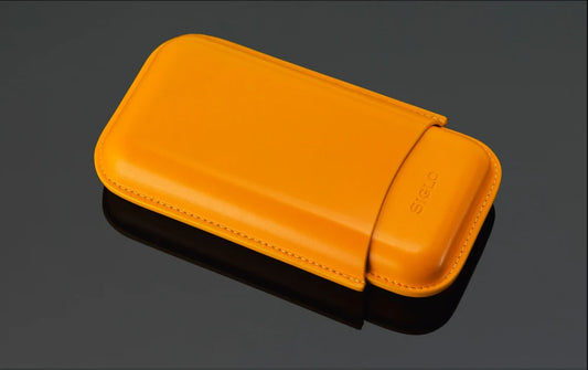 Siglo Leather Three Cigar Case