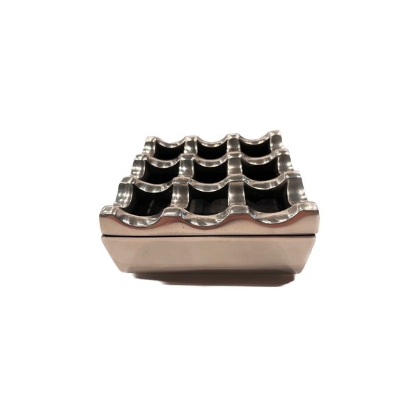 MINI grid square ashtray - CIGAR VAULT