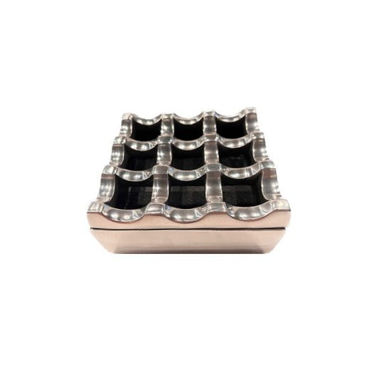 MINI grid square ashtray - CIGAR VAULT