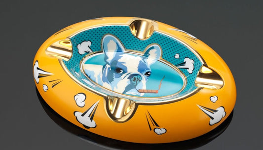 SIGLO YEAR OF THE DOG ASHTRAY - CIGAR VAULT